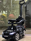 Детская машинка-каталка RiverToys BMW M5 A999MP-H (синий) Лицензия с качалкой, фото 3