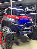 Детский электромобиль RiverToys T777TT 4WD (красный паук) Buggy Полноприводный, двухместный, фото 6