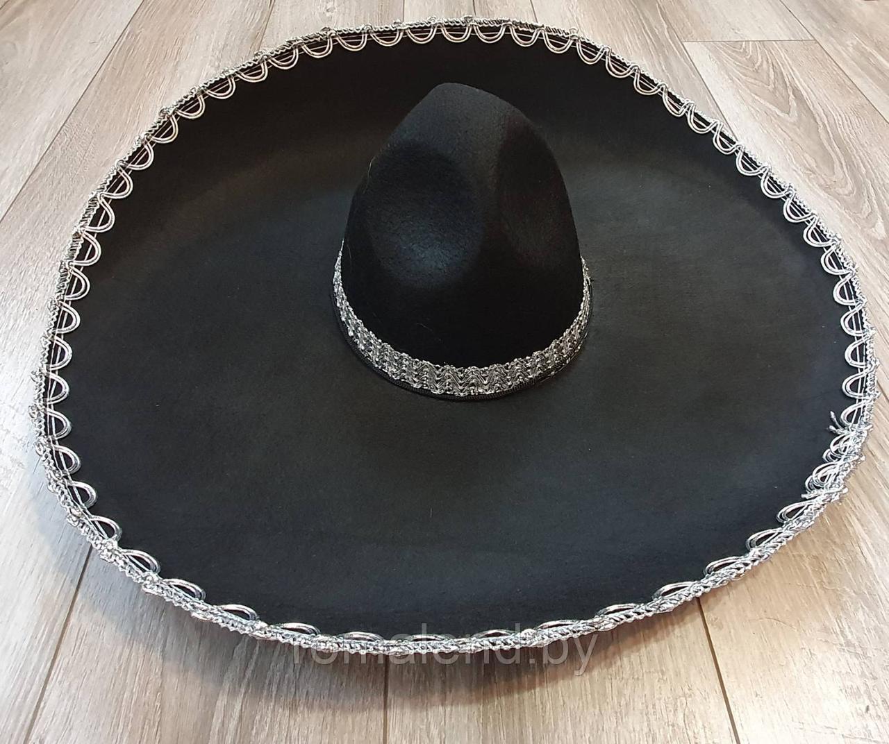 Мексиканская шляпа Сомбреро - фото 5 - id-p191977520