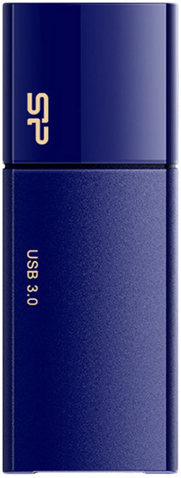 USB Flash Silicon-Power Blaze B05 Blue 64GB (SP064GBUF3B05V1D) - фото 1 - id-p191977983