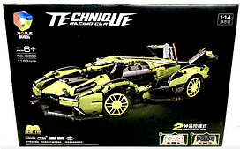 Детский конструктор Ламборджини 49003 Technic Lamborghini V12 Vision GT Автомобиль 1148 детали