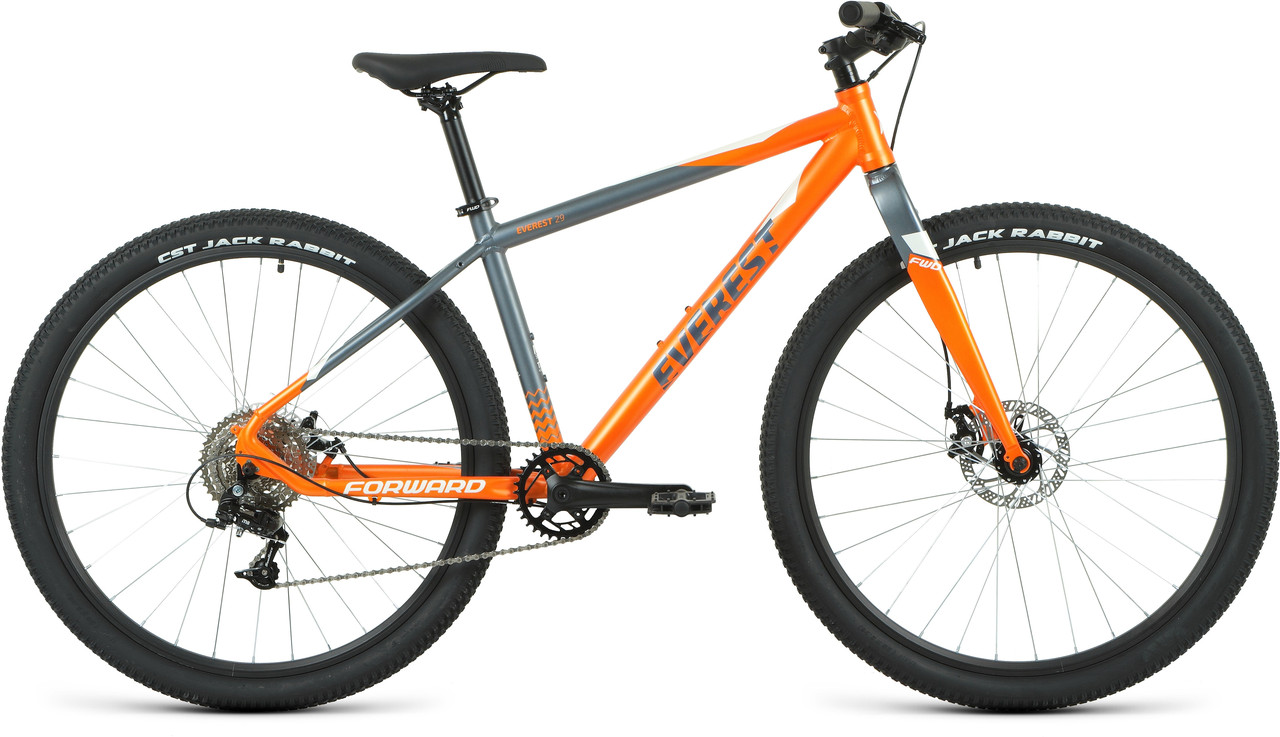 Горный велосипед хардтейл Forward EVEREST 29 D (17 quot; рост) оранжевый матовый/серый матовый 2022 год - фото 1 - id-p191980412