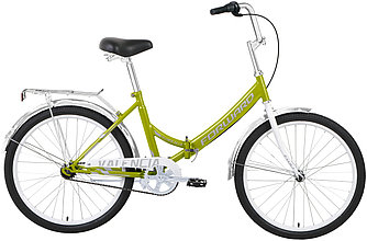 Спортивный велосипед Forward VALENCIA 24 3.0 (16 quot; рост) зеленый/серый 2021 год (RBKW1YF43003)