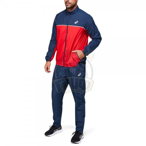 Костюм спортивный мужской Asics Match Suit (красный/темно-синий) (арт. 2031C505-600)