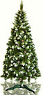 Ель Christmas Tree Таежная с белыми концами и с шишками 2.2 м (DTBS-22)