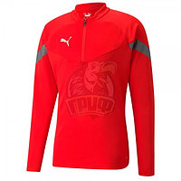 Джемпер спортивный мужской Puma TeamFinal Training 1/4 Zip Top (красный) (арт. 65737501)