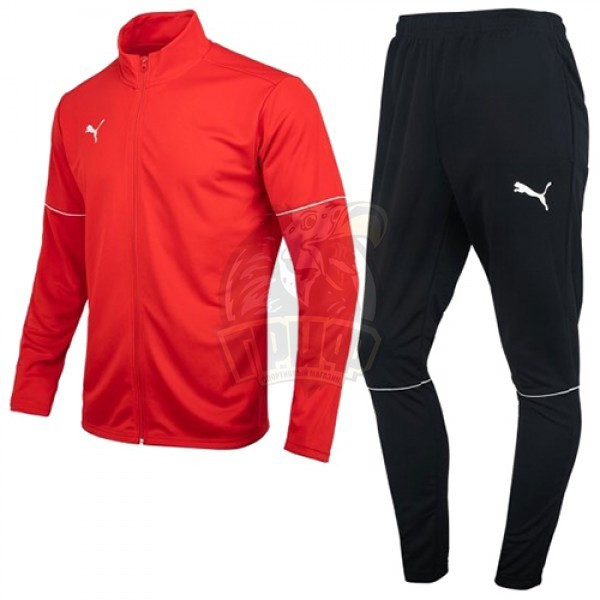 Костюм спортивный мужской Puma TeamGoal Tracksuit (черный/красный) (арт. 65680801) - фото 1 - id-p191980721