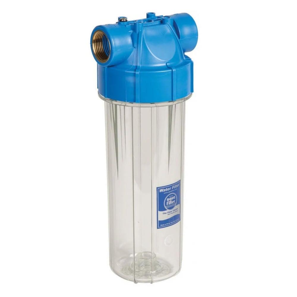 Магистральный фильтр для очистки воды AquaFilter FHPR1-B1-AQ 1" с картриджем - фото 2 - id-p190650865