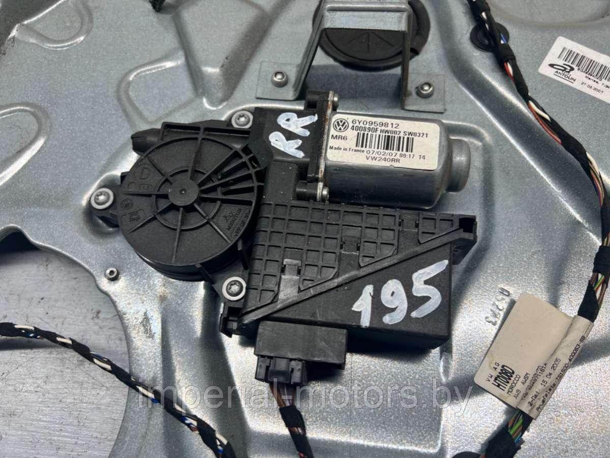Стеклоподъемник электрический задний правый Volkswagen Polo 4 - фото 2 - id-p191982653
