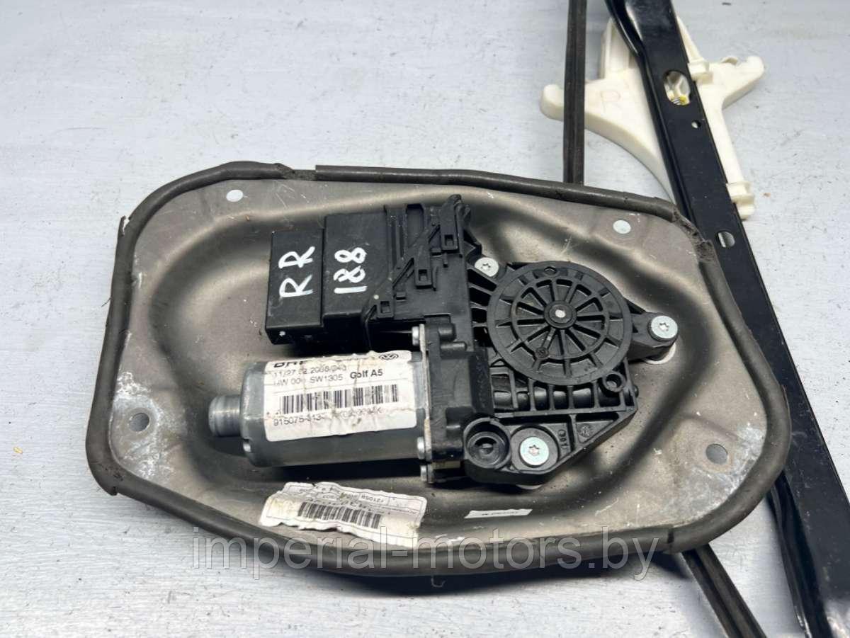 Стеклоподъемник электрический задний правый Volkswagen Golf 5 - фото 2 - id-p191985419