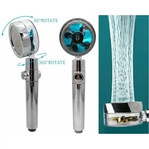 Насадка для душа с вентилятором Turbocharged Water Saving Shower SV 0615 - фото 2 - id-p192043503