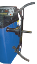 Адаптер для балансировки колес мотоциклов (вал 40 мм, диаметр ЦО от 14 мм)