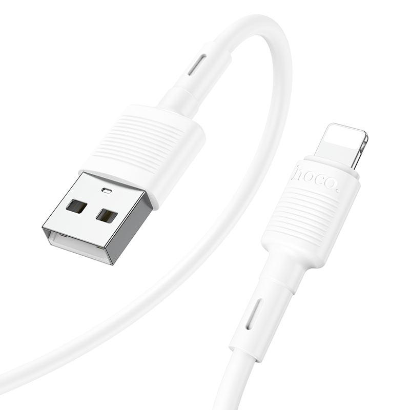 USB дата-кабель Hoco X83 Lightning 1m - фото 2 - id-p192080015