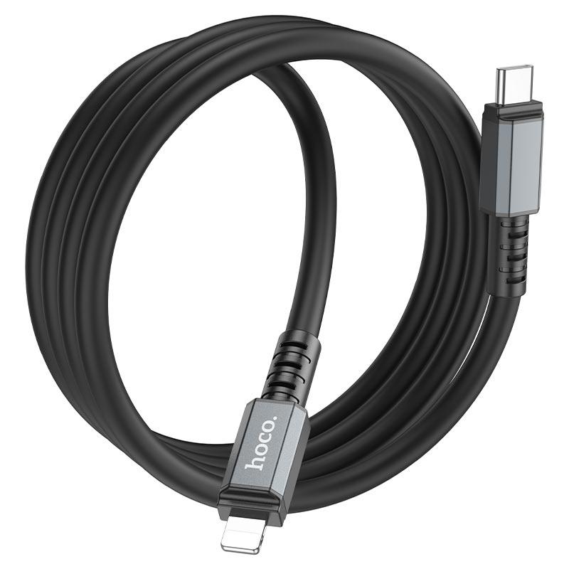 USB дата-кабель Type-C на Lightning Hoco X85 PD зарядка и передача данных - фото 2 - id-p192081107