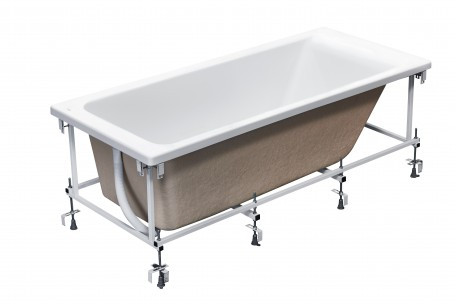 Акриловая ванна Roca Easy 170x70 прямоугольная белая - фото 9 - id-p192081803