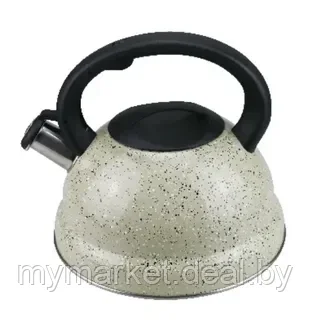 Чайник металлический со свистком 3 л KH-3787 KINGHoff - фото 3 - id-p192083463