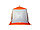 Зимняя палатка Призма Термолайт 185*185 Композит (3-сл) (бело-оранжевый), фото 2