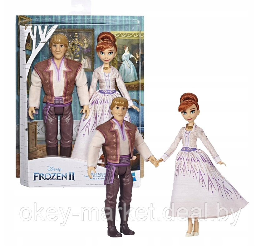 Набор кукол Анна и Кристофф Hasbro E5502 - фото 1 - id-p170361915