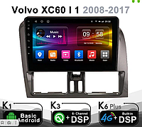 Штатная магнитола Carmedia для Volvo XC60 2007-2012 на Android 10 (4/64Gb + 4G)