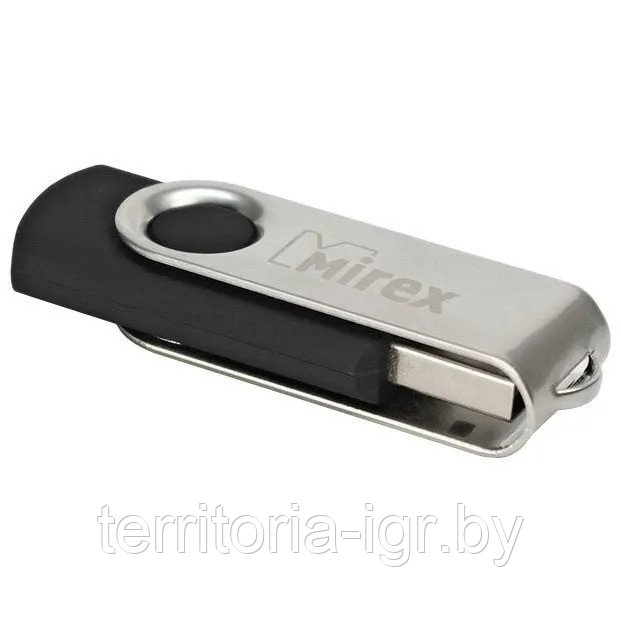 USB-накопитель 4Gb 13600-FMURUS04 2.0 черный Mirex - фото 3 - id-p192090679