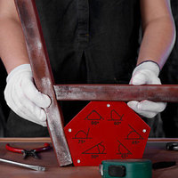 Магнитный угольник-держатель для сварки на 6 углов усилие 34 кг REXANT