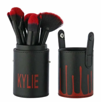 Набор кистей для макияжа в тубусе KYLIE RED/Black, 12 шт - фото 6 - id-p192108992