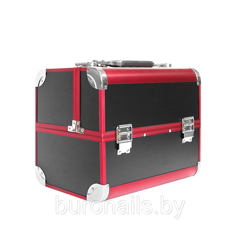 Бьюти-кейс «BuImer» кейс для мастеров , чёрный с красным. - фото 7 - id-p175713752