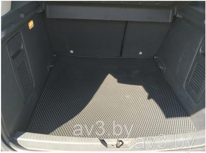Коврик в багажник Renault Kaptur 2016-2020, нижний уровень / Рено Каптюр - фото 1 - id-p127739474