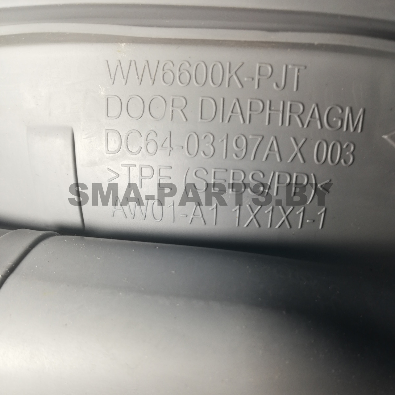 Манжета люка для стиральной машины Samsung DC64-03197A ORIGINAL - фото 4 - id-p88502187