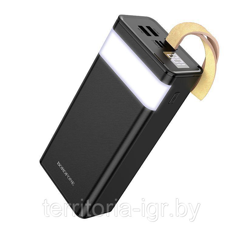 Внешний аккумулятор power bank BJ18A 30000mAh 2А черный Borofone - фото 2 - id-p192114462