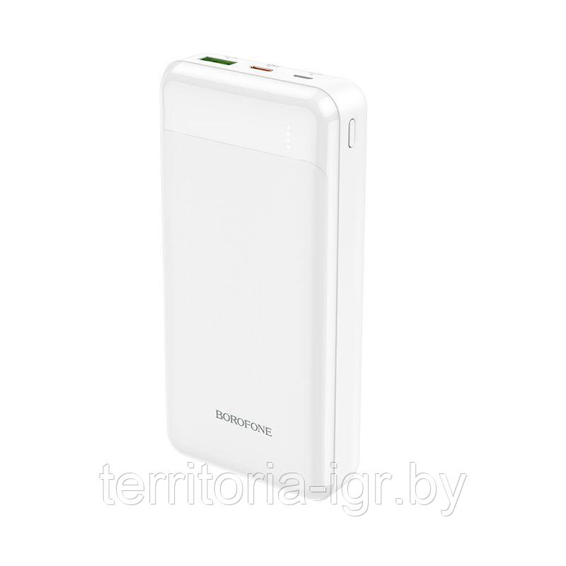 Внешний аккумулятор Power Bank BJ19A 20000mAh 3А белый Borofone - фото 4 - id-p192114533