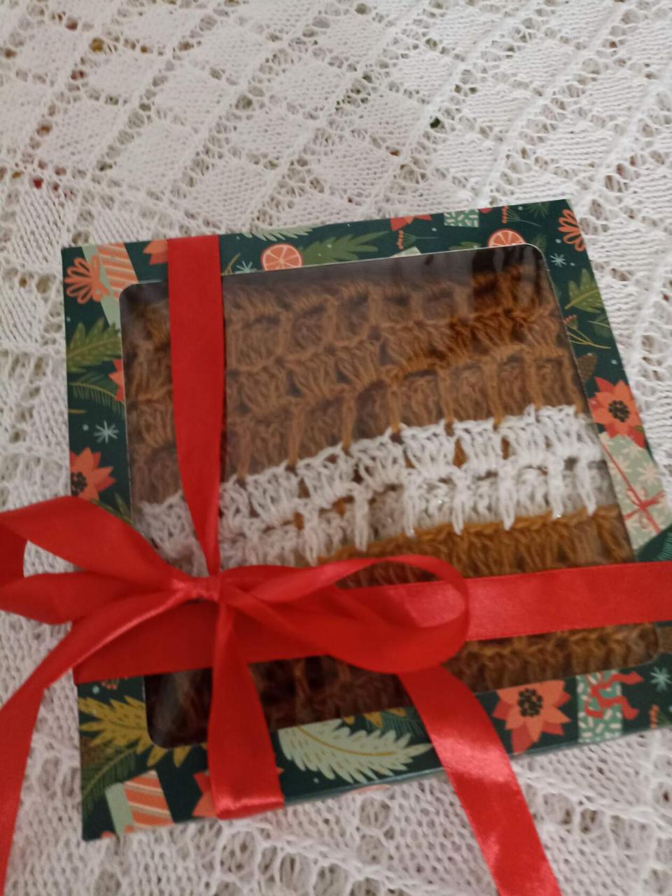 Шейный платок ручной работы в подарок - фото 6 - id-p192114655