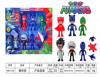 Игровой набор фигурок "Герои в масках" Герои PJ MASKS 6 героев 3366