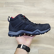 Кроссовки Adidas Terrex AX3 Mid Black Red Gray, фото 2