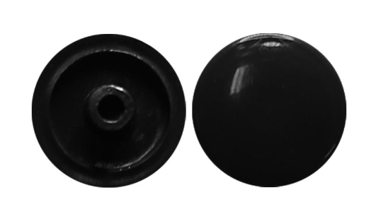 Заглушка эксцентрика -01- чёрный, РП (40 шт-уп.), фото 2