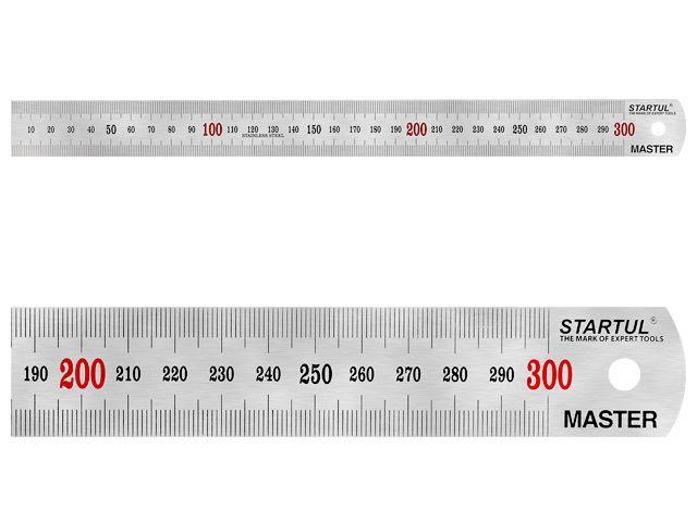 Линейка измерительная 300мм STARTUL MASTER (ST3500-030) (быт.) - фото 1 - id-p111183985