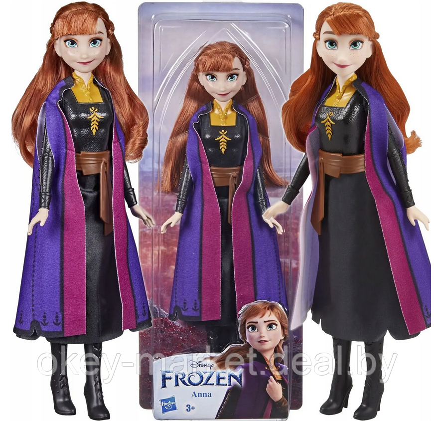 Кукла Hasbro Frozen Холодное сердце 2 Анна F07975 - фото 1 - id-p146702048