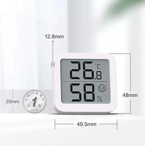 Термометр-гигрометр Youpin Miiiw Thermometer And Hygrometer Clock - фото 5 - id-p192118421