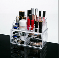 УЦЕНКА Органайзер акриловый для косметики Cosmetic Storage Box 5 полок