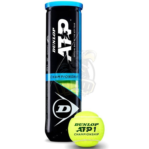 Мячи теннисные Dunlop ATP Championchip (4 мяча в тубе) (арт. 622DN601333) - фото 1 - id-p192119799