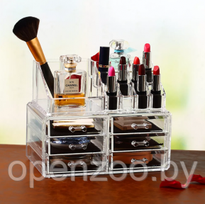 УЦЕНКА Органайзер акриловый для косметики Cosmetic Storage Box 6 полок