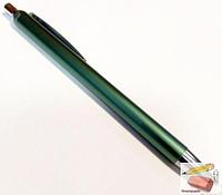 Ручка шариковая автоматическая Senator Brilliant Line, 0,7 мм., зеленый корпус, синяя