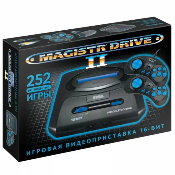 Игровая приставка Magistr Drive 2 252 игры - фото 1 - id-p192119647