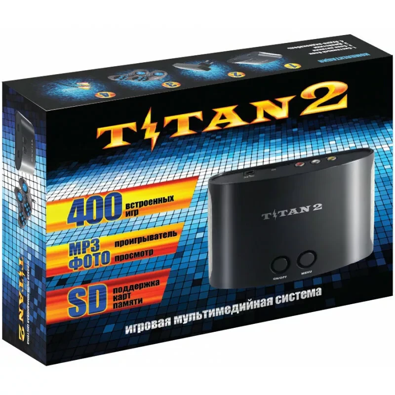 Игровая приставка Titan 2 400 игр - фото 1 - id-p192126841