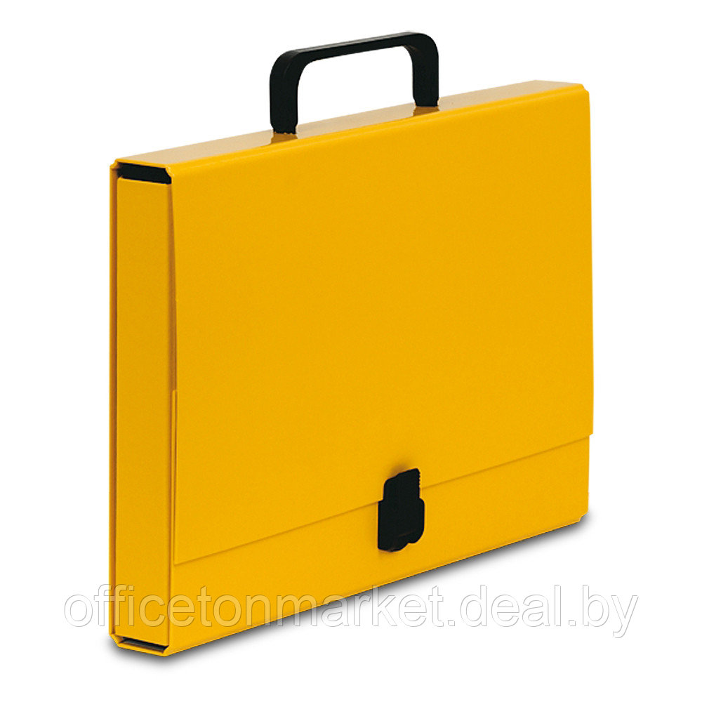 Портфель "Vaupe", картон, желтый - фото 1 - id-p192083834