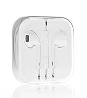 Наушники EarPods H4001 iPhone 5 logo 050 БЕЗ ЛОГО (в техпаке)