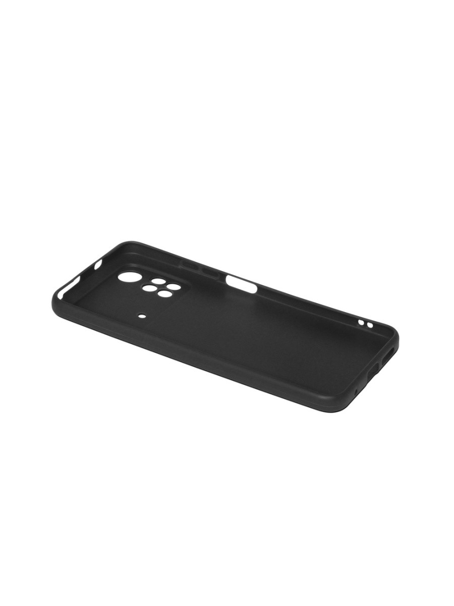 Чехол-накладка для Xiaomi Poco M4 Pro 4g (силикон) черный с защитой камеры - фото 3 - id-p189647985