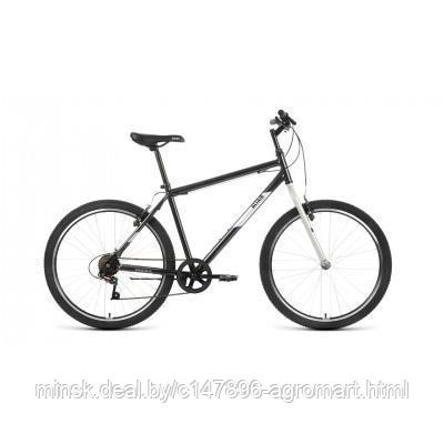 Горный велосипед (хардтейл) Велосипед ALTAIR MTB HT 26 1.0 (26" 7 ск. рост. 17") 2022, черный/серый, - фото 1 - id-p192133848