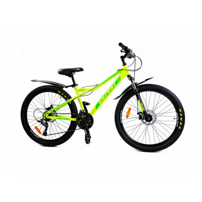 Горный велосипед (хардтейл) Велосипед BIBI 26.SC.14MARS.GR/BL зеленый - фото 1 - id-p192133855
