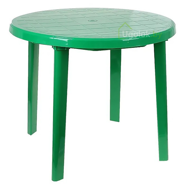 Стол Верона круглый пластиковый 90 см 3 цвета - фото 3 - id-p183068728